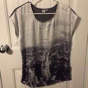 Fifth Ave Women's Short Sleeve Shirt Size M